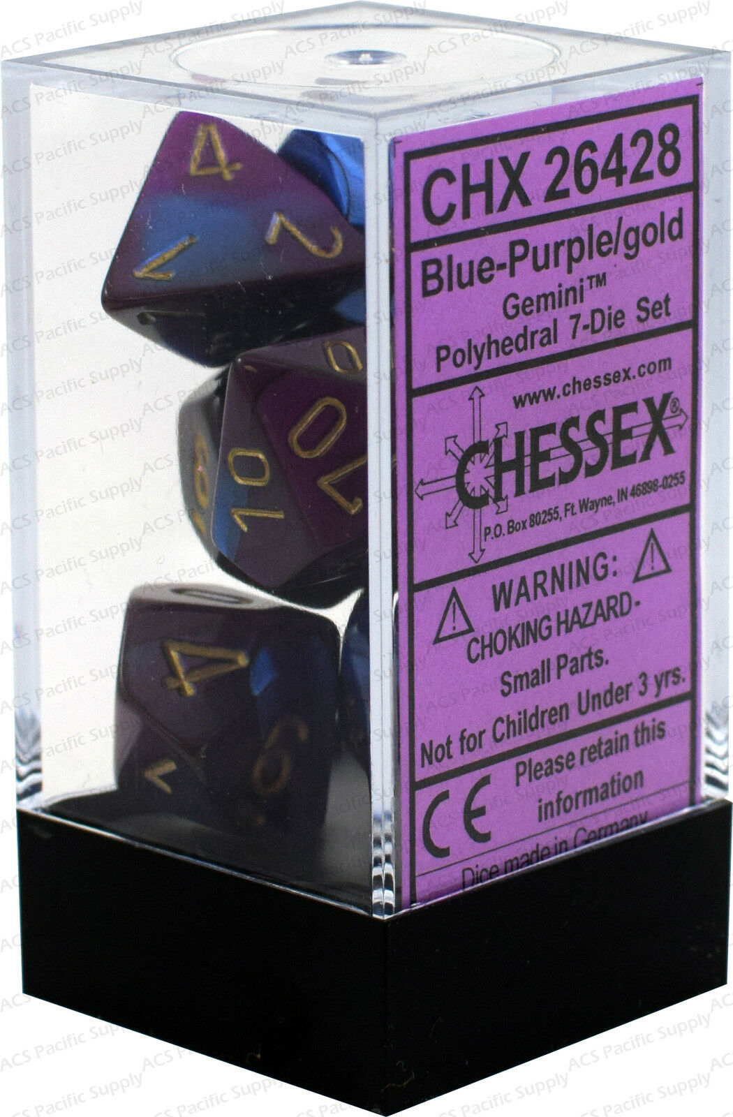 CHX 26428 Gemini Blue-Purple w/Gold Poly (7)